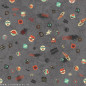 Preview: Softshell - Galaxy Patches by Bienvenido Colorido - grau